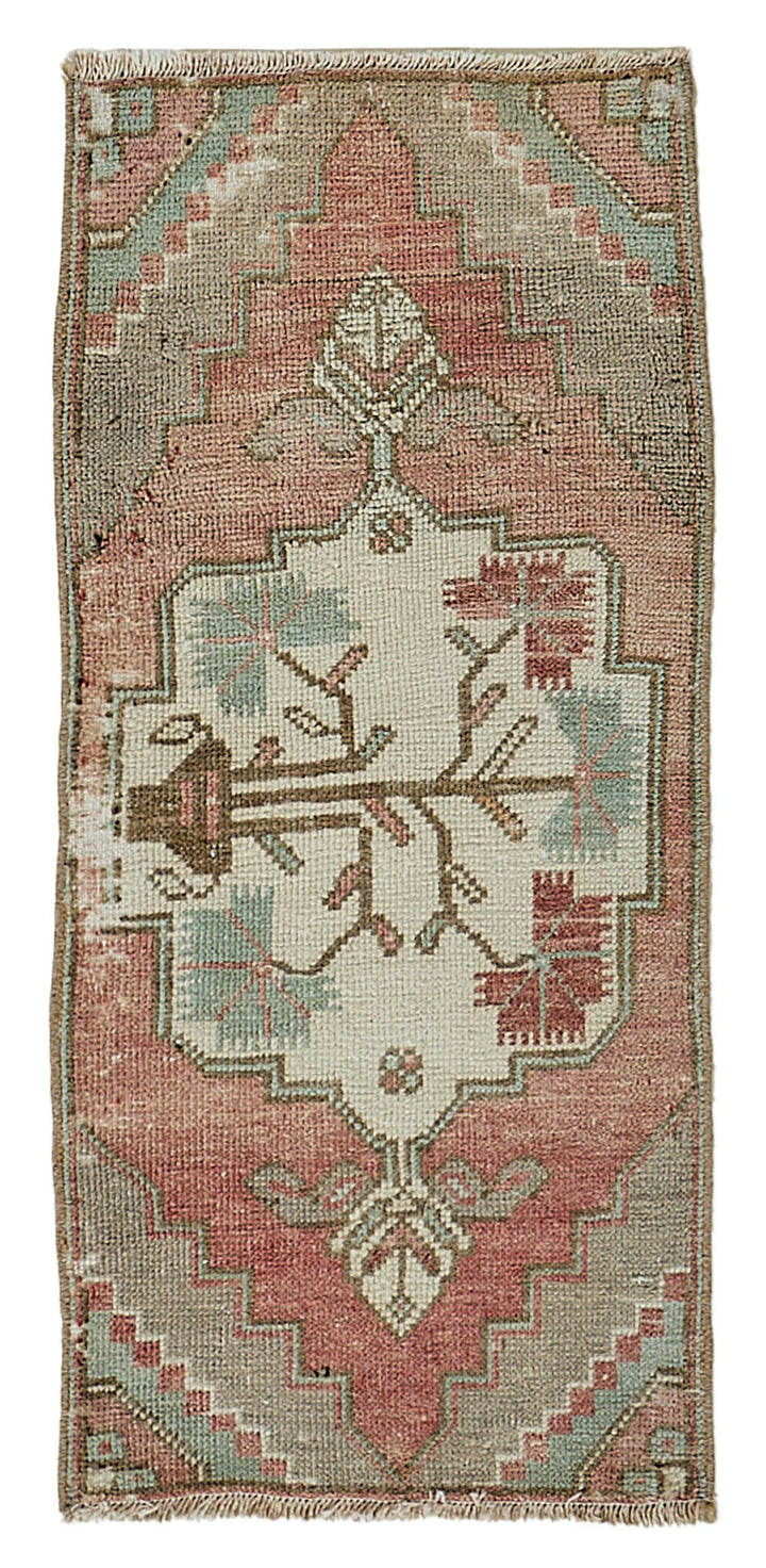 1x3 Vintage Turkish Small Rug – 50708