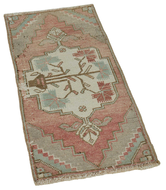 1x3 Vintage Turkish Small Rug – 50708