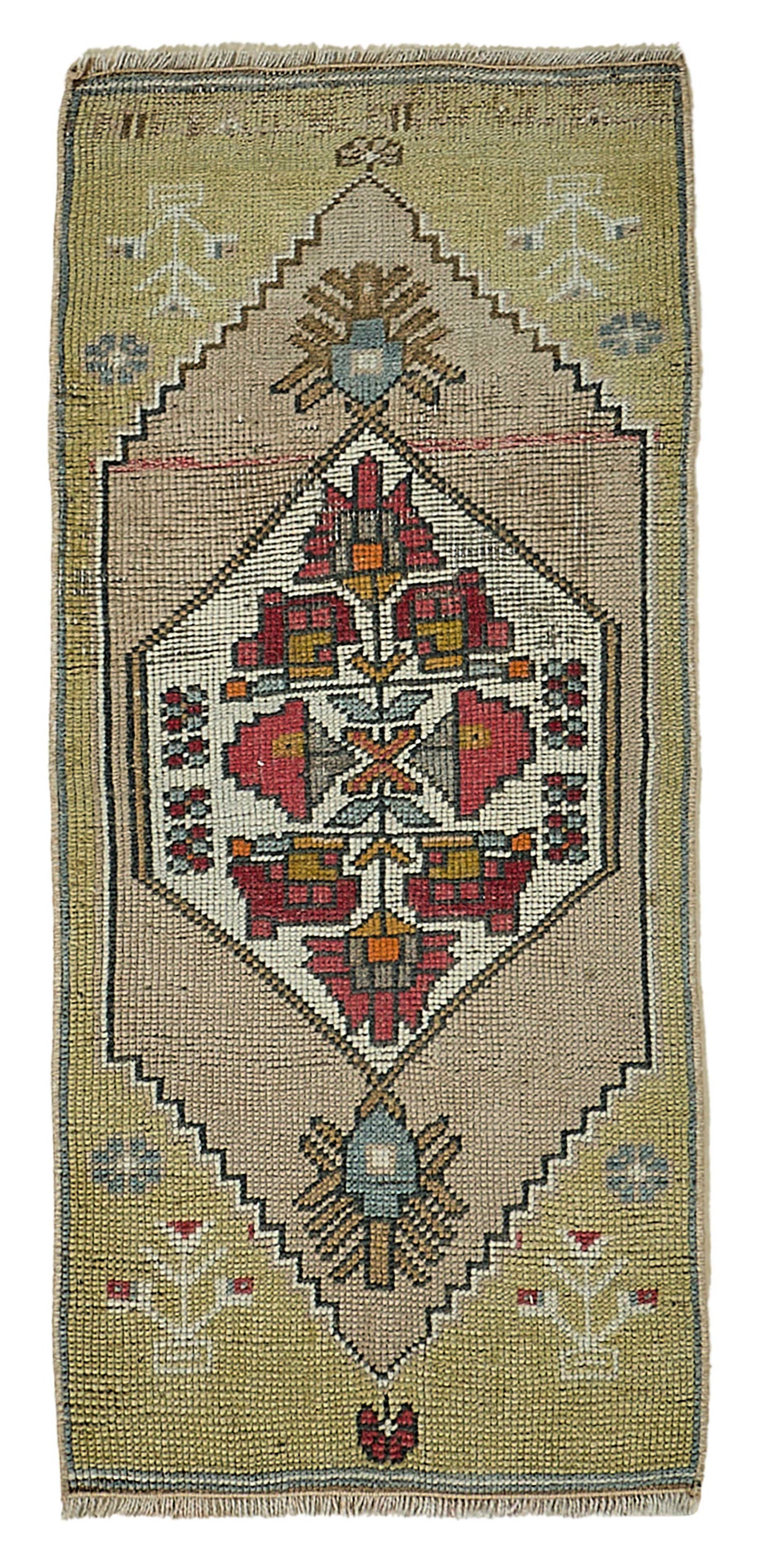 1x3 Vintage Turkish Small Rug – 50710