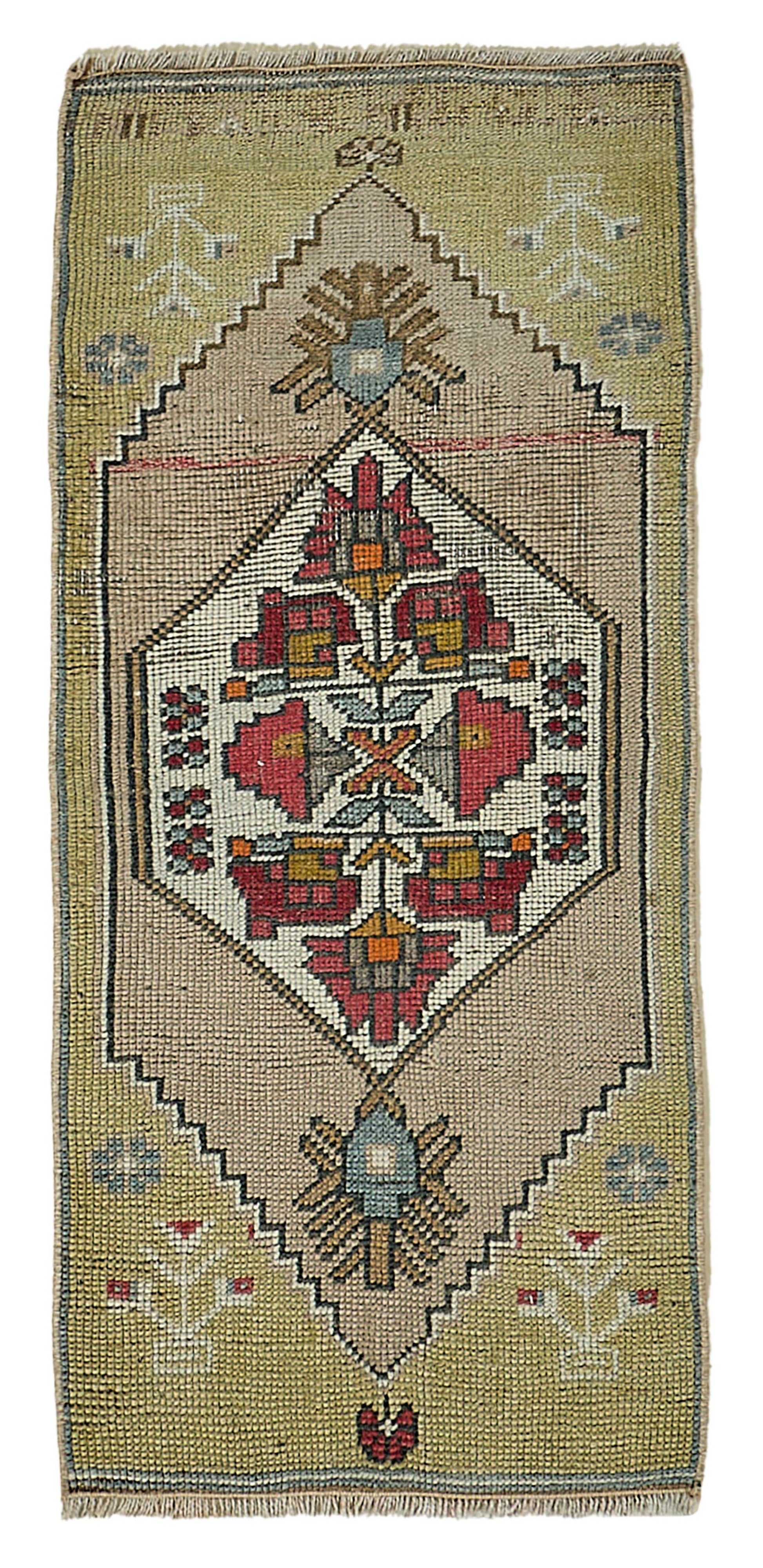 1x3 Vintage Turkish Small Rug – 50710