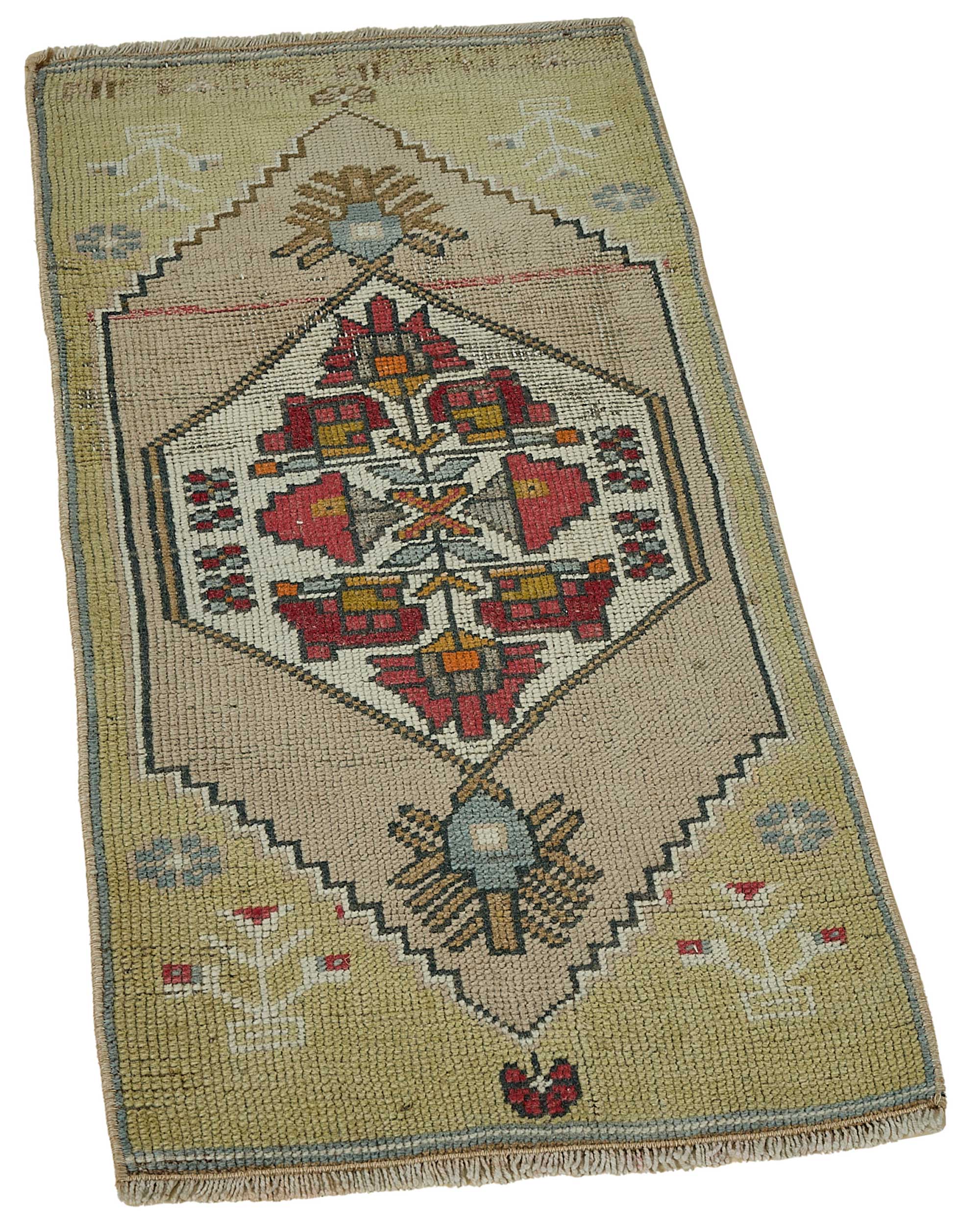 1x3 Vintage Turkish Small Rug – 50710