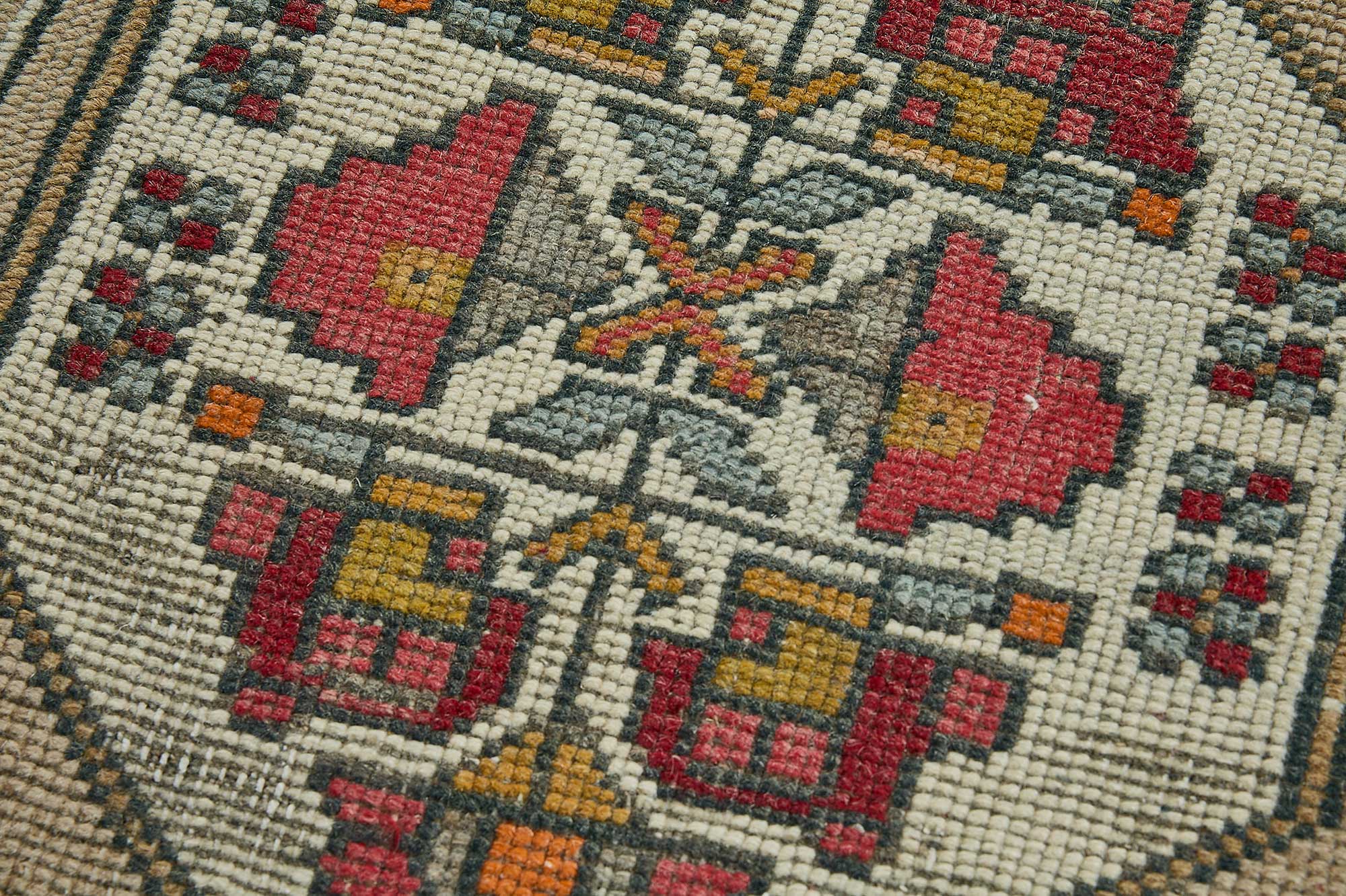 1x3 Vintage Turkish Small Rug – 50710
