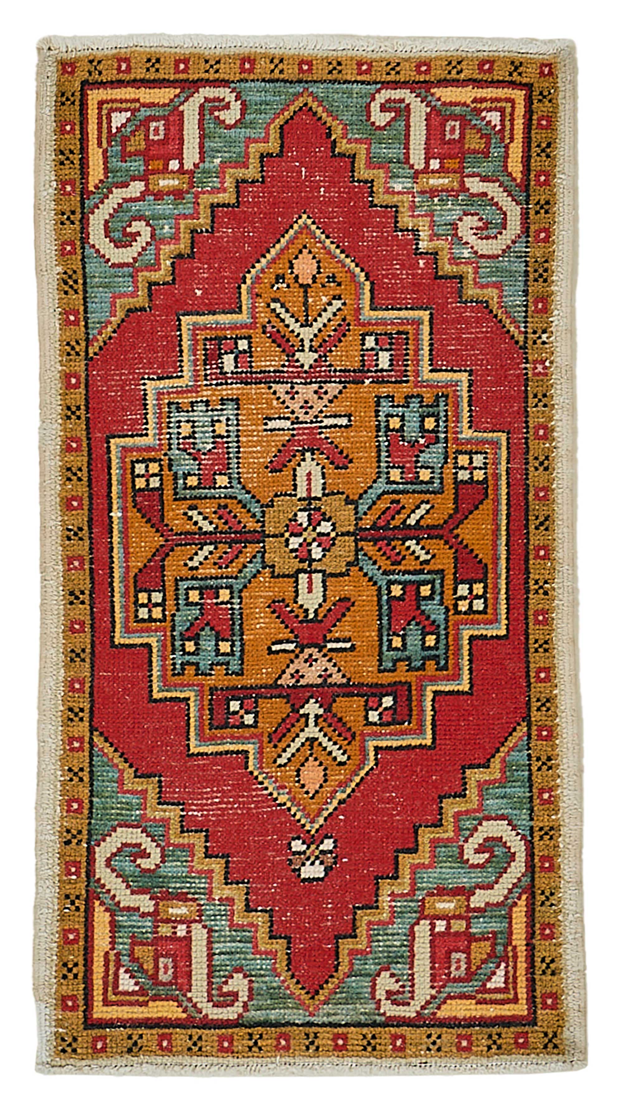2x3 Vintage Turkish Small Rug – 50714