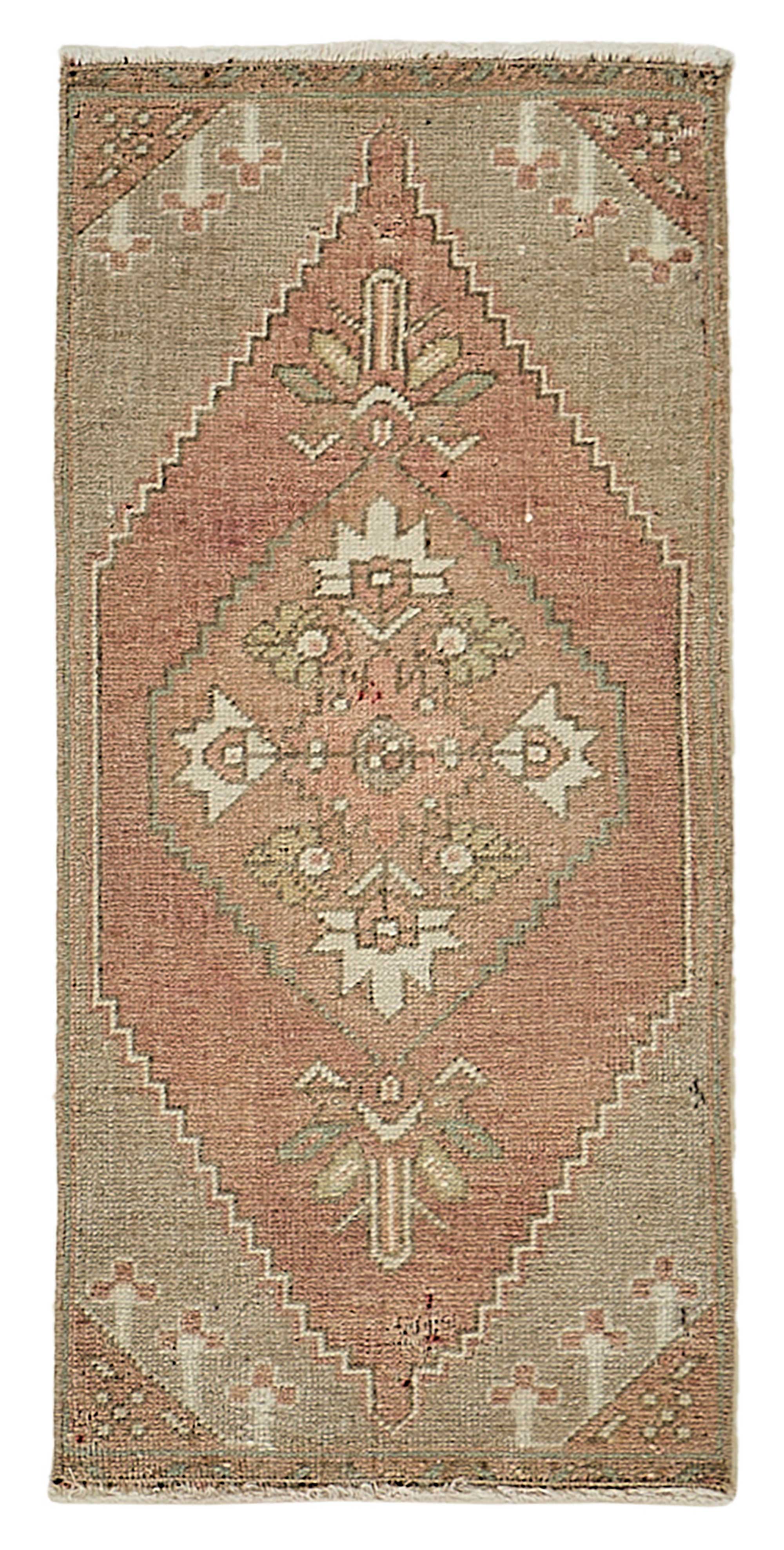 1x3 Vintage Turkish Small Rug – 50718