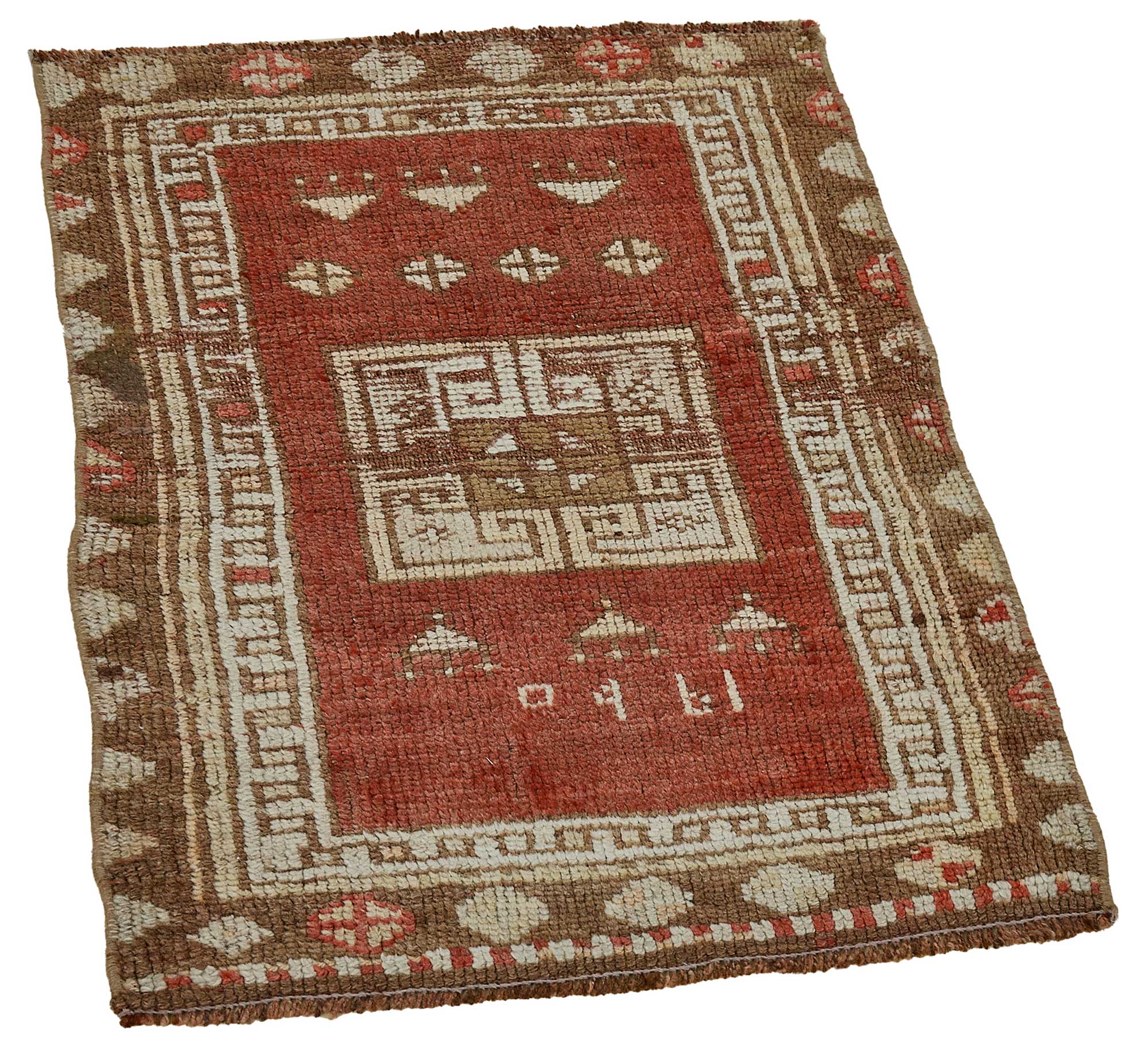 2x2 Vintage Turkish Small Rug – 50720