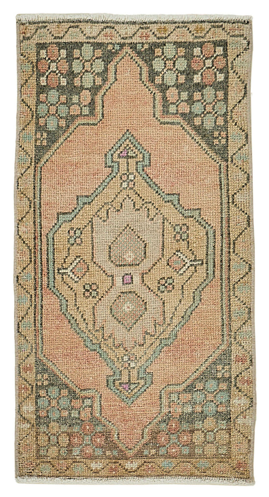 1x3 Vintage Turkish Small Rug – 50721