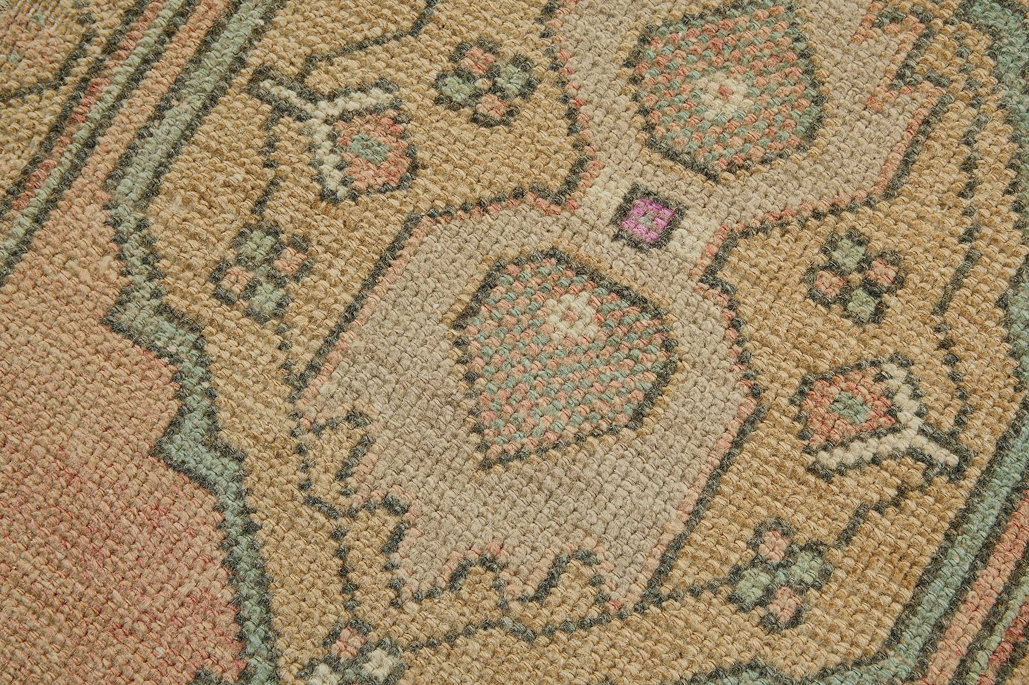 1x3 Vintage Turkish Small Rug – 50721