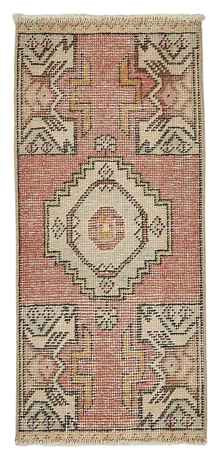 1x3 Vintage Turkish Small Rug – 50724