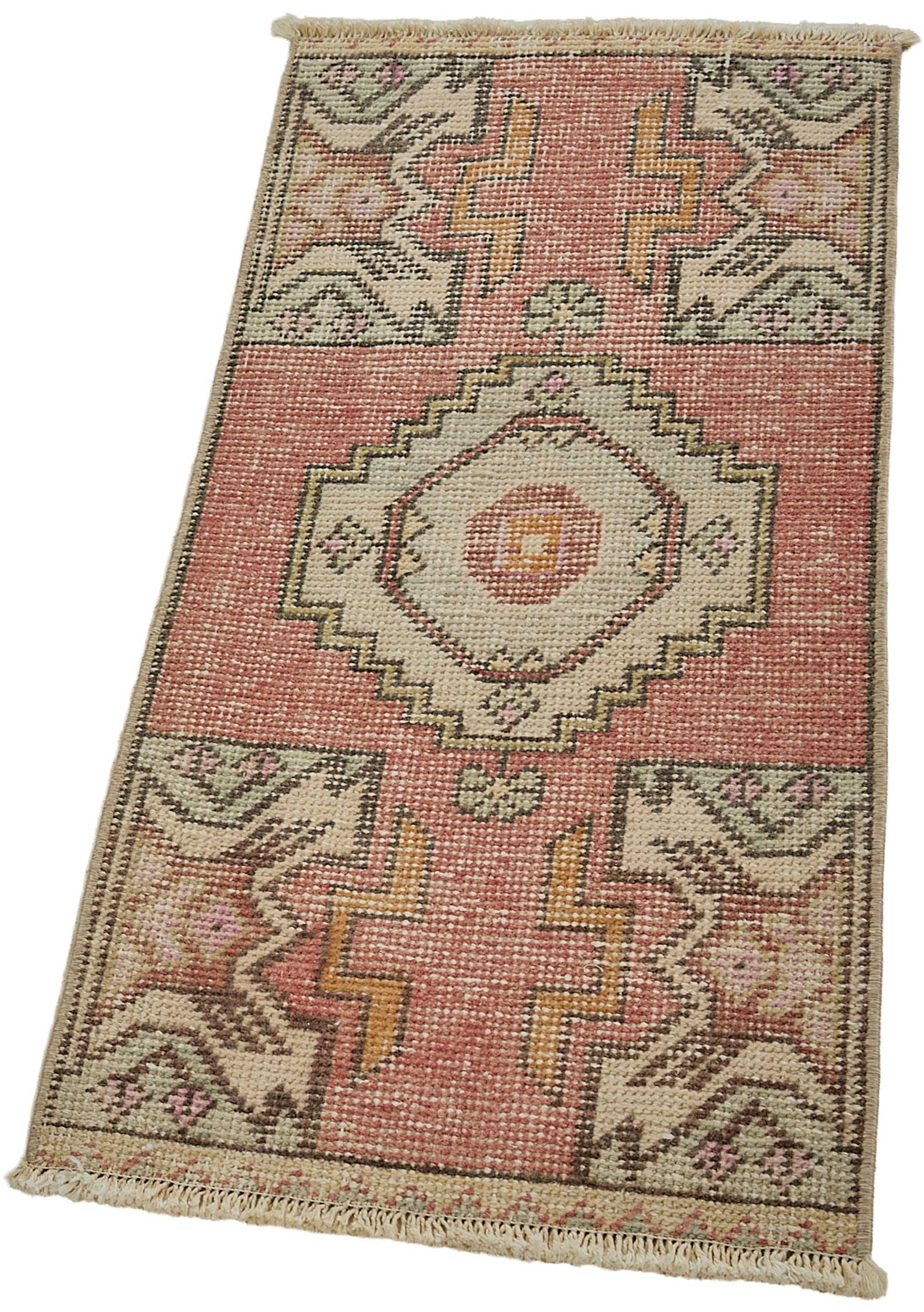 1x3 Vintage Turkish Small Rug – 50724