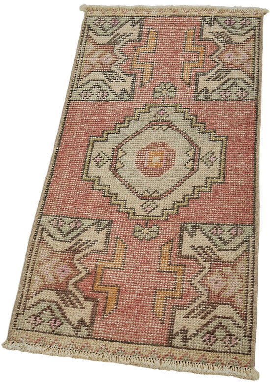 1x3 Vintage Turkish Small Rug – 50724
