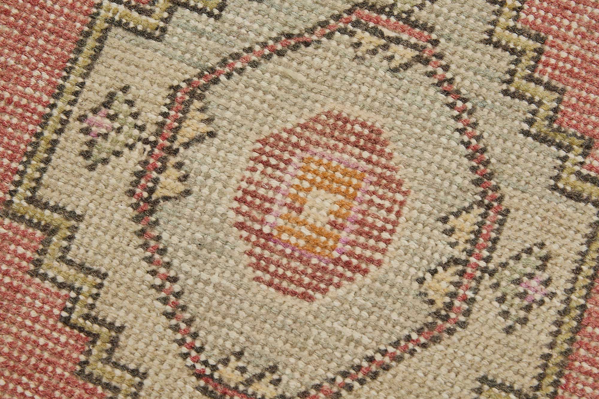 1x3 Vintage Turkish Small Rug – 50724