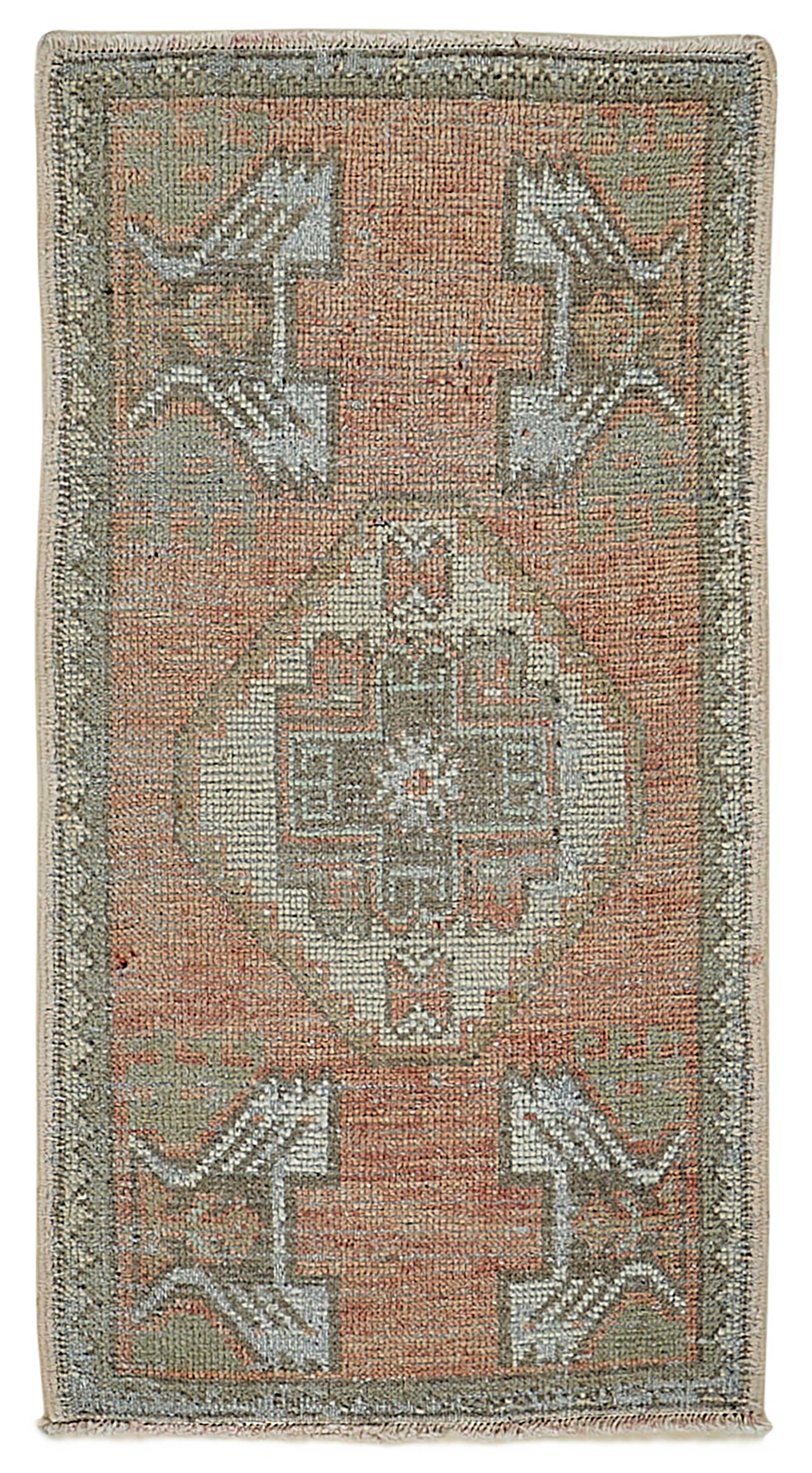 2x3 Vintage Turkish Small Rug – 507292x3