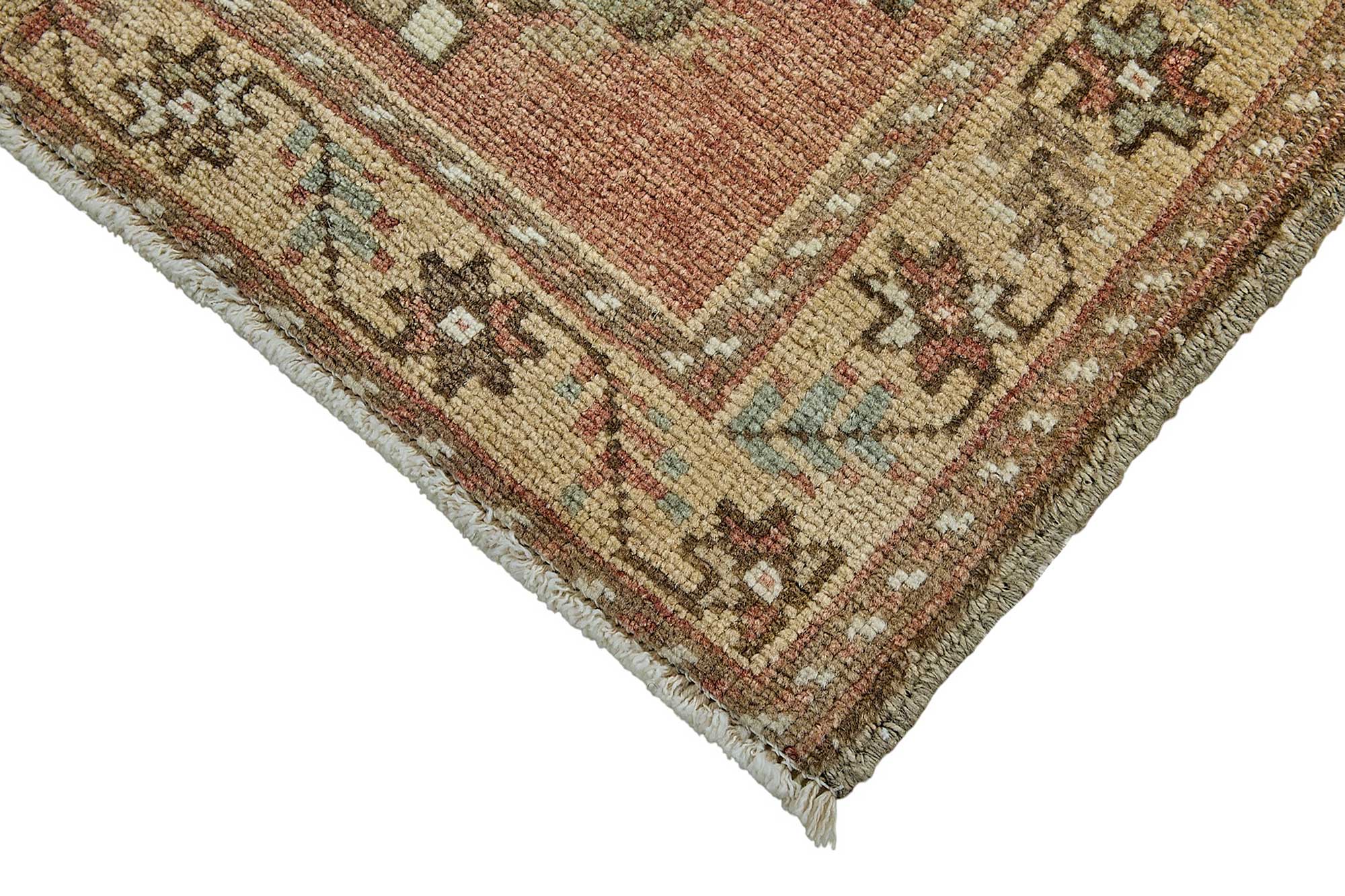 2x2 Vintage Turkish Small Rug – 50733