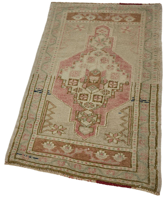 2x3 Vintage Turkish Small Rug – 50734