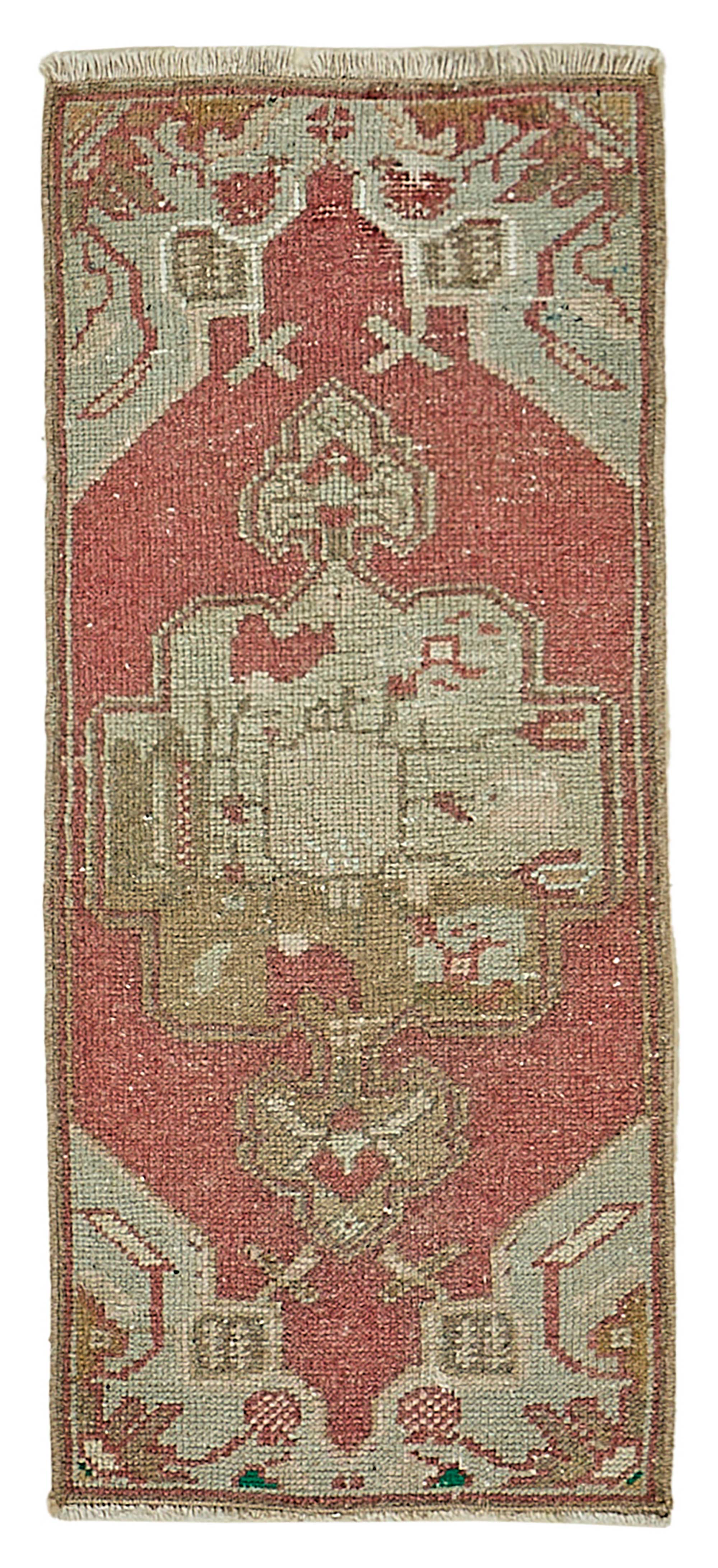 1x3 Vintage Turkish Small Rug – 50736