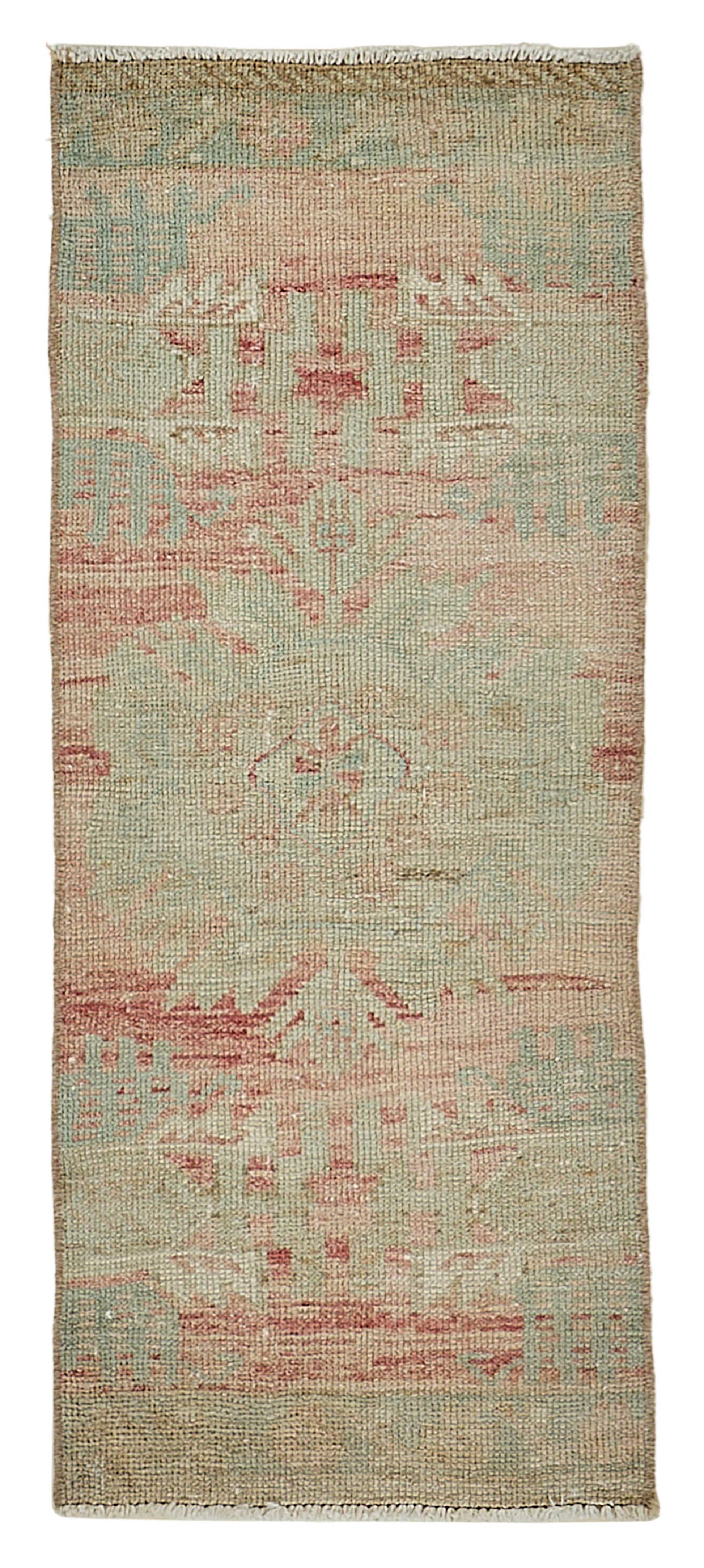 1x3 Vintage Turkish Small Rug – 50737