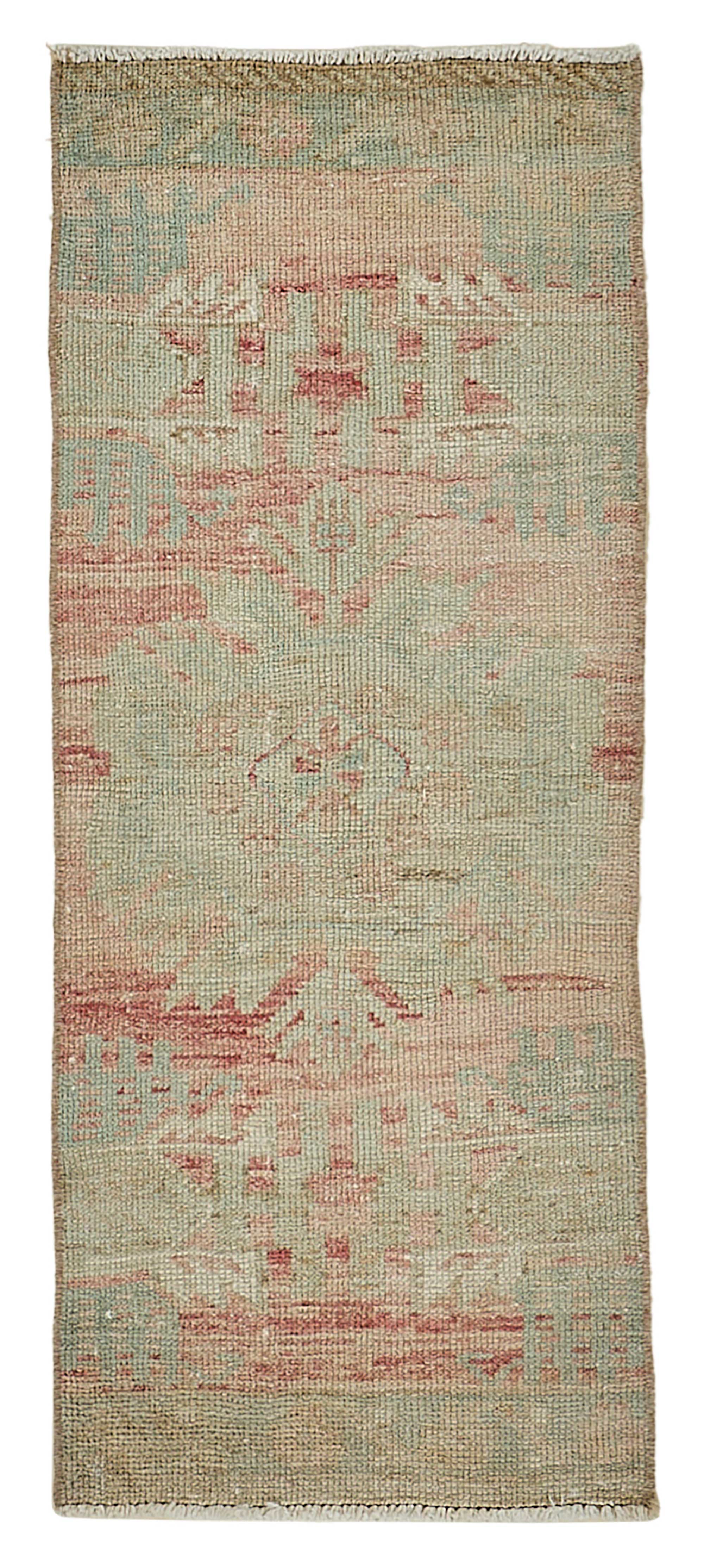 1x3 Vintage Turkish Small Rug – 50737