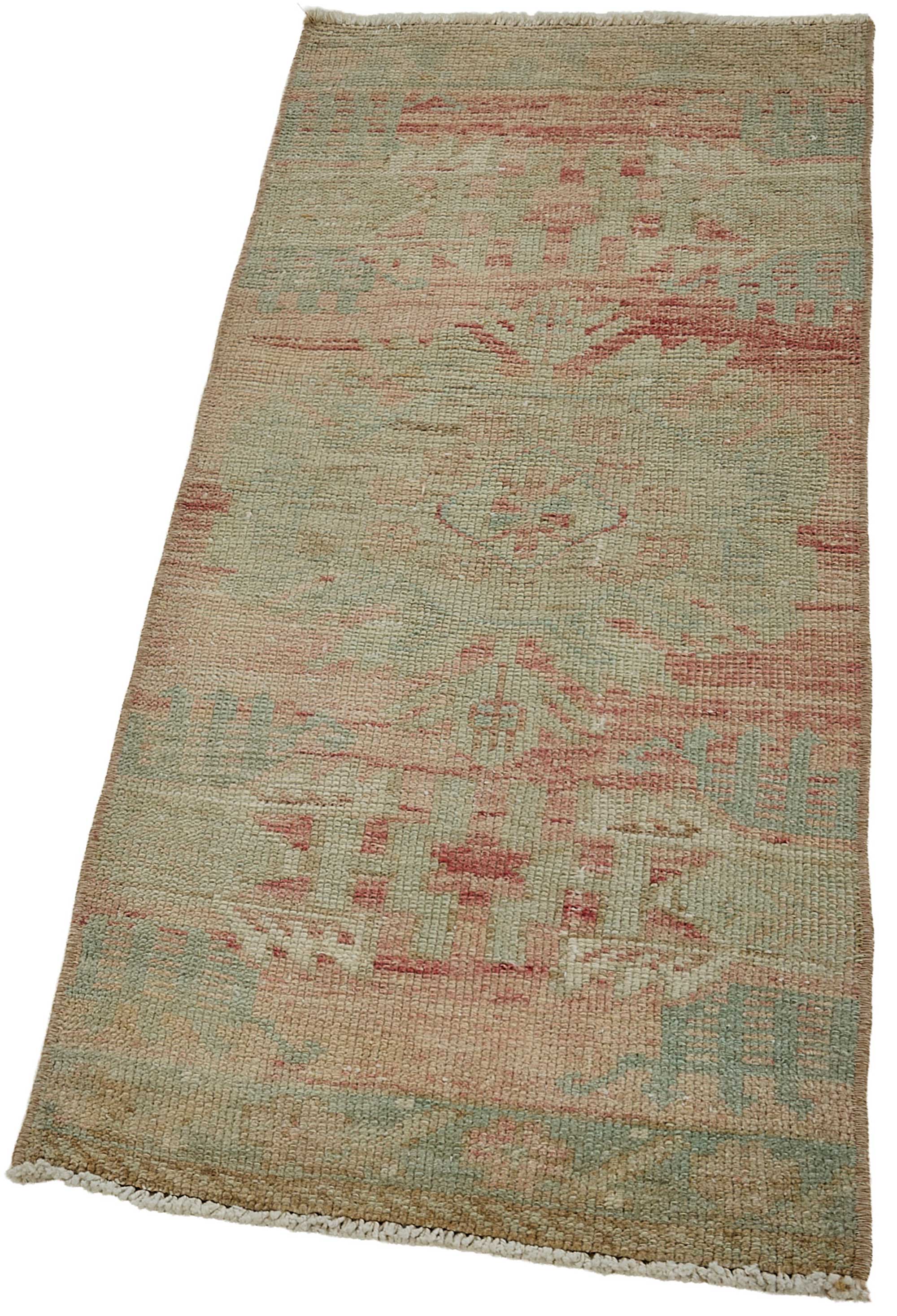 1x3 Vintage Turkish Small Rug – 50737