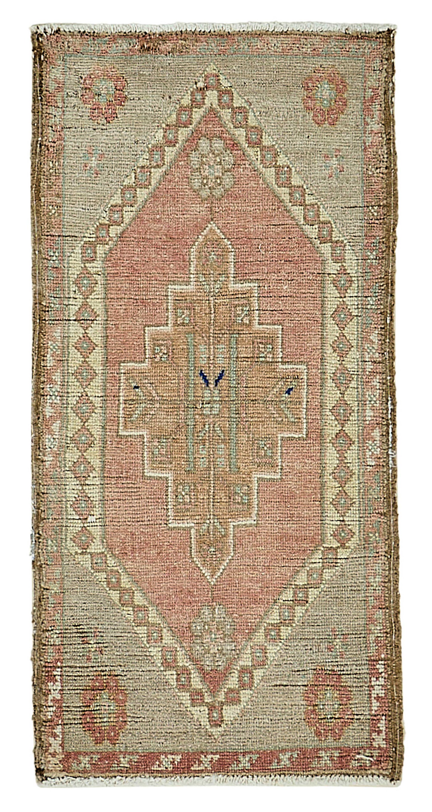 1x3 Vintage Turkish Small Rug – 50740