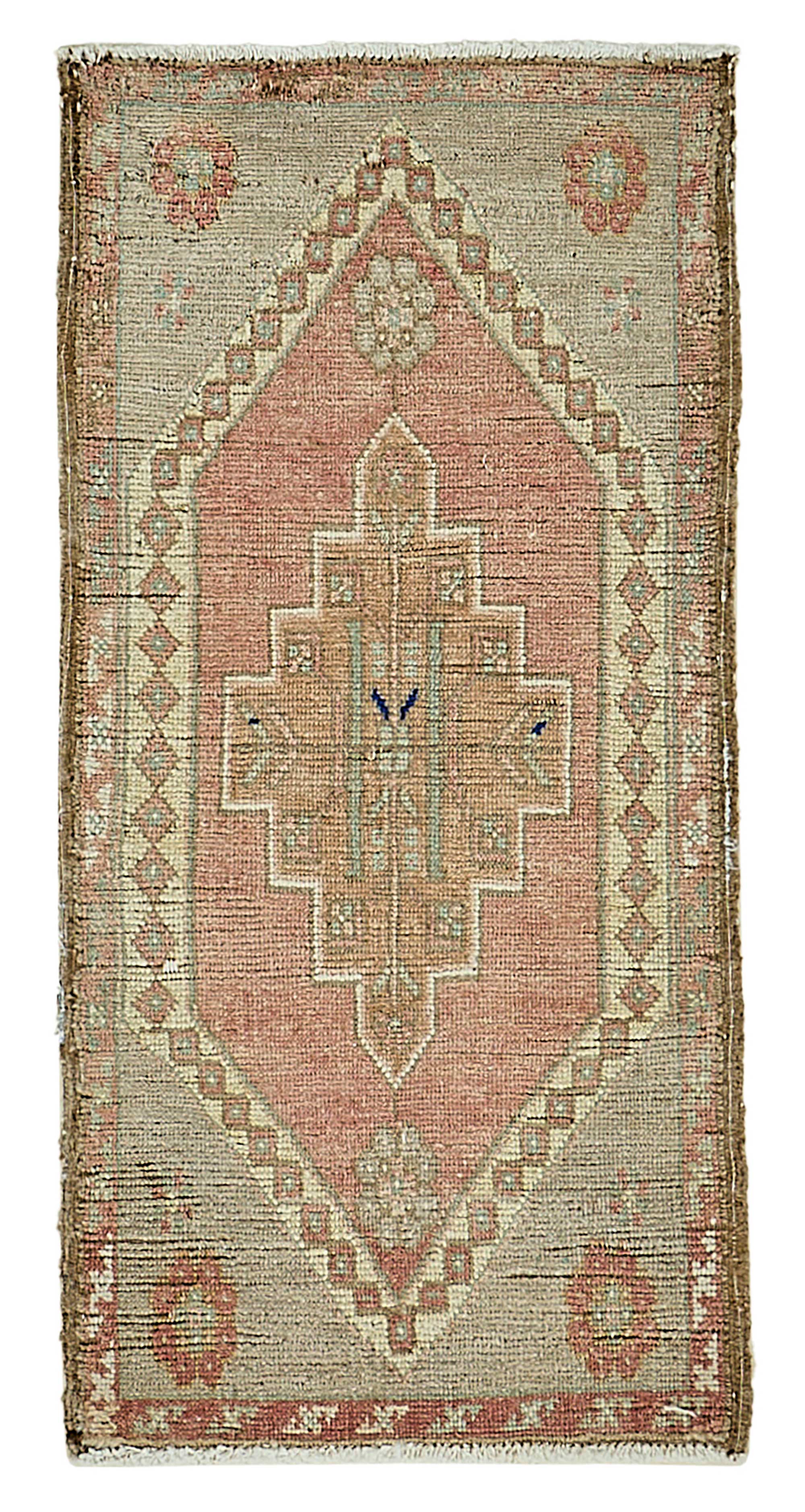 1x3 Vintage Turkish Small Rug – 50740