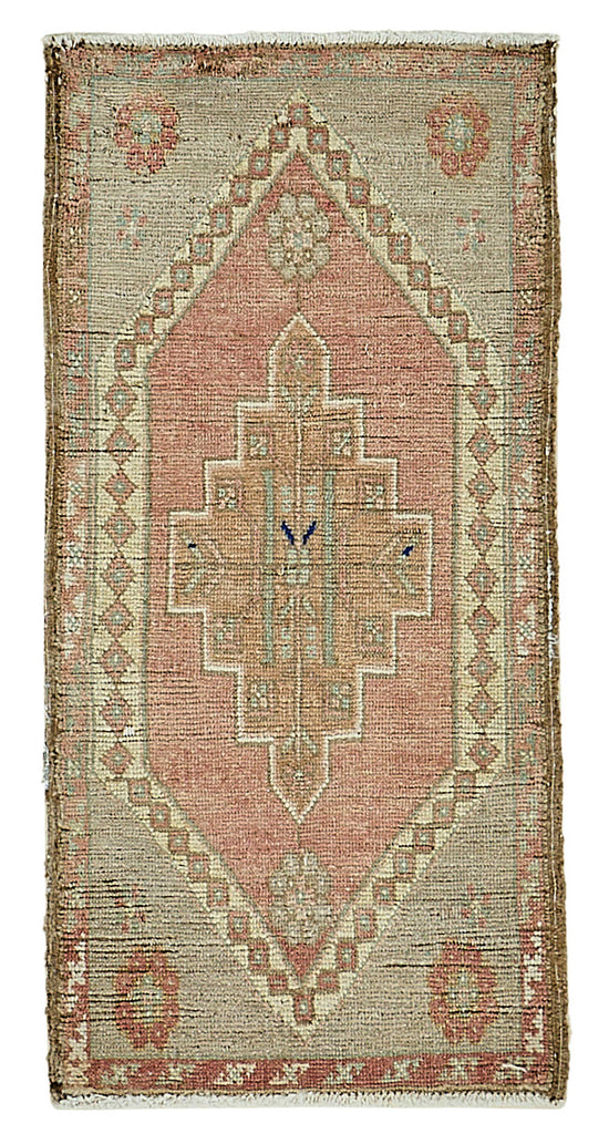 1x3 Vintage Turkish Small Rug – 50740