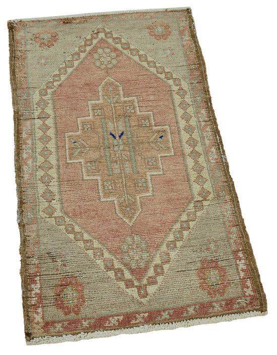 1x3 Vintage Turkish Small Rug – 50740
