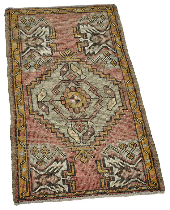 2x3 Vintage Turkish Small Rug – 50745