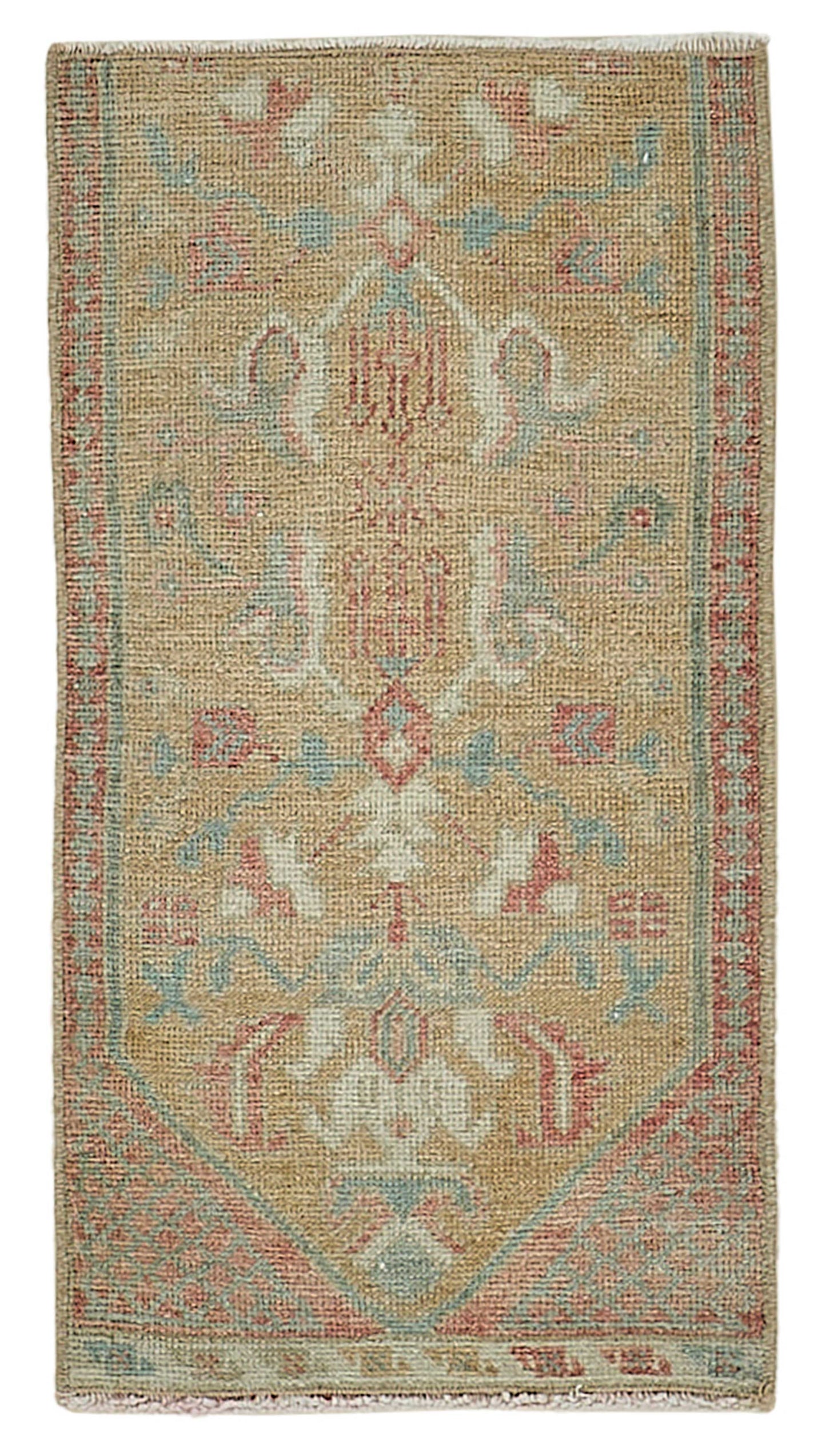 1x2 Vintage Turkish Small Rug – 50750