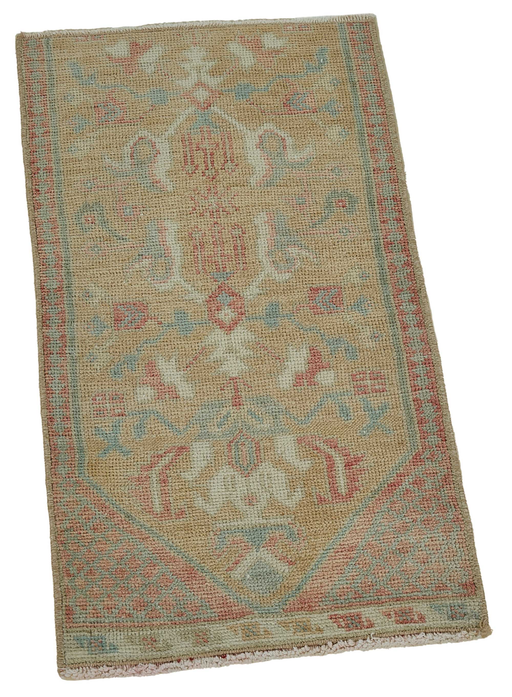 1x2 Vintage Turkish Small Rug – 50750
