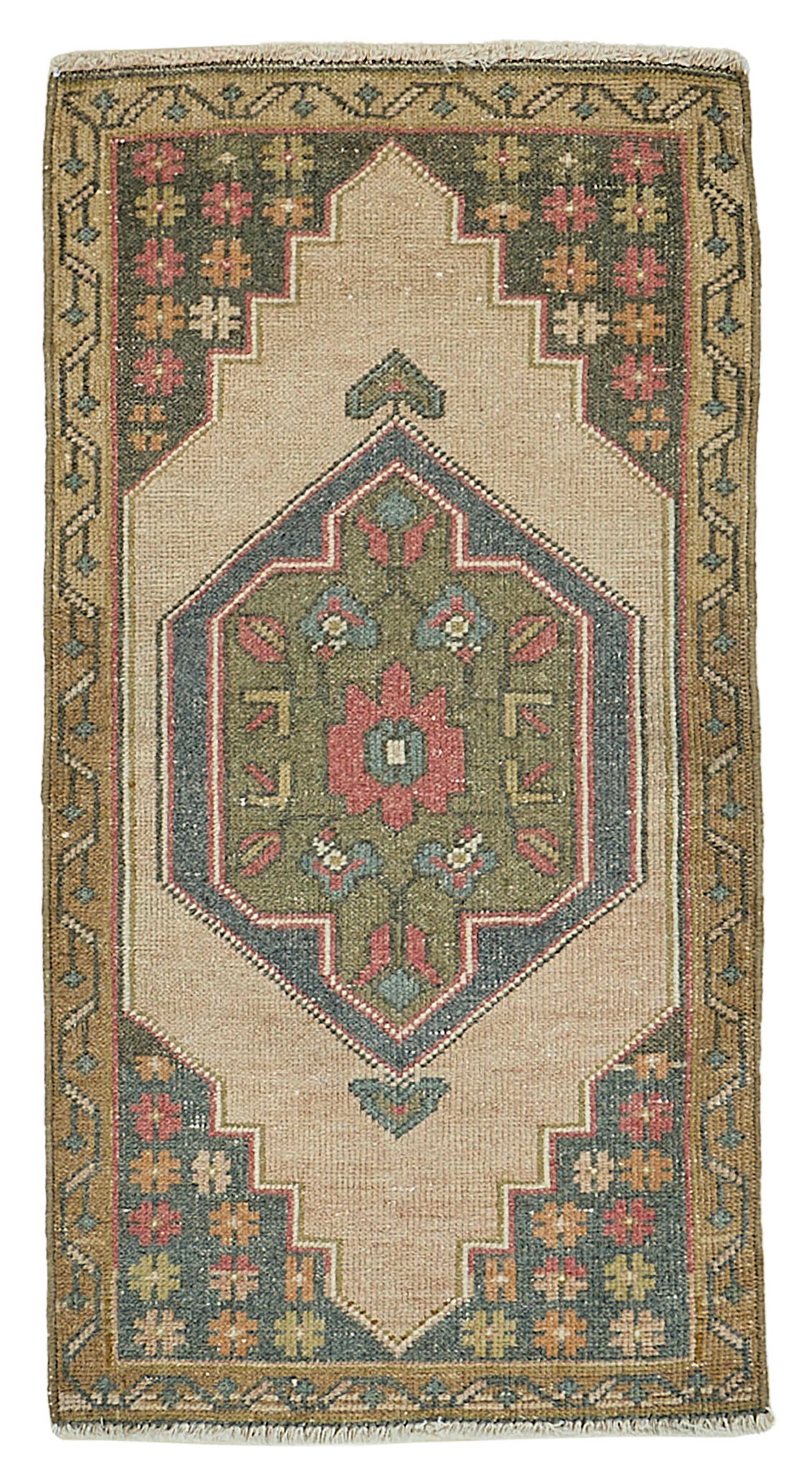 2x3 Vintage Turkish Small Rug – 50758