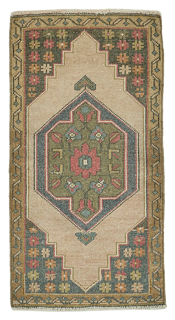 2x3 Vintage Turkish Small Rug – 50758
