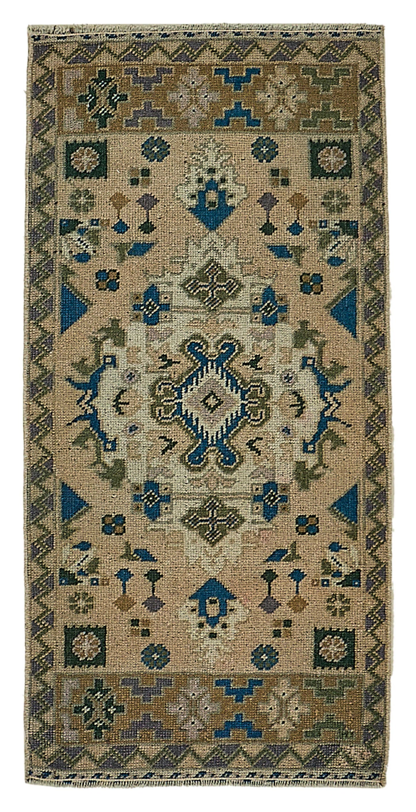 2x3 Vintage Turkish Small Rug – 50759