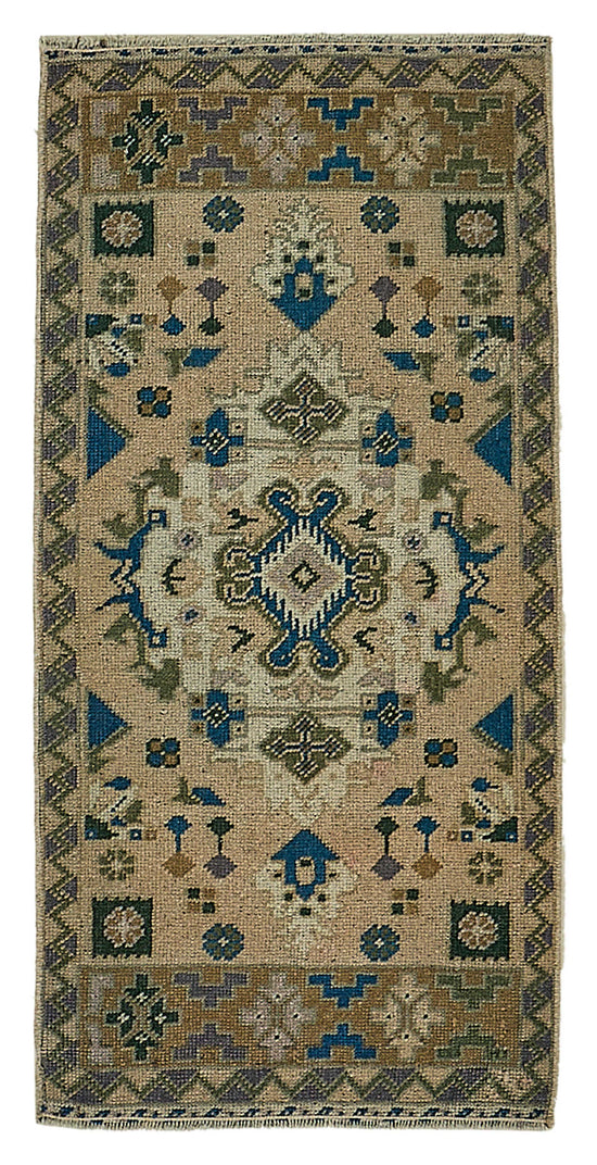 2x3 Vintage Turkish Small Rug – 50759