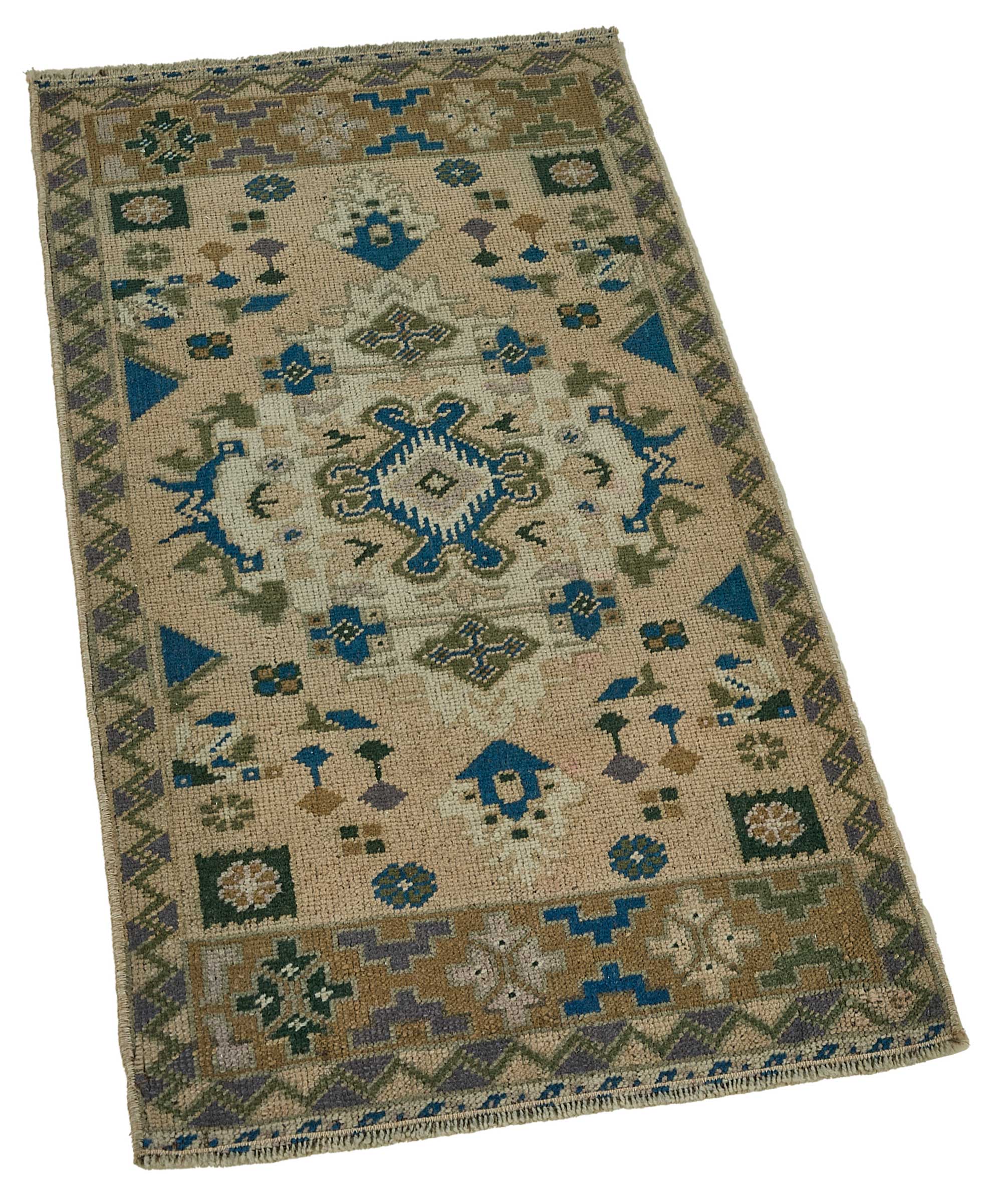 2x3 Vintage Turkish Small Rug – 50759