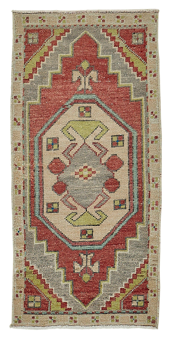2x3 Vintage Turkish Small Rug – 50766