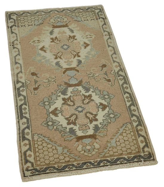 2x3 Vintage Turkish Small Rug – 50768