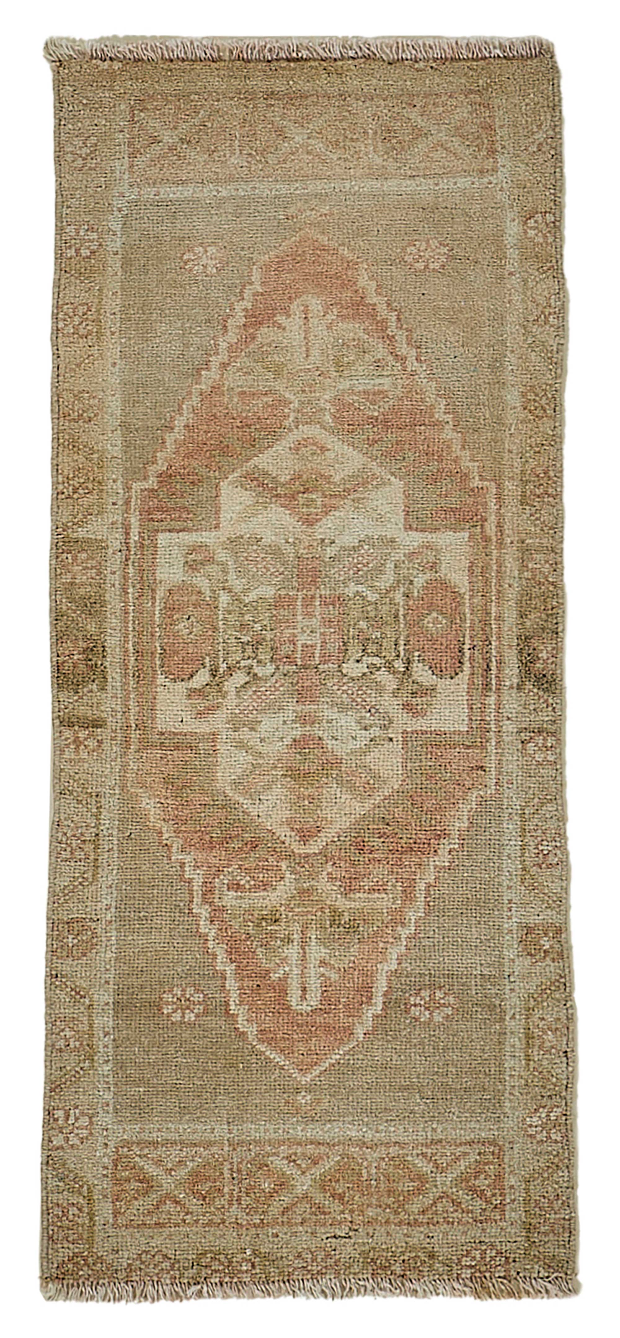 1x3 Vintage Turkish Small Rug – 50769