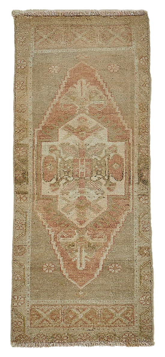 1x3 Vintage Turkish Small Rug – 50769
