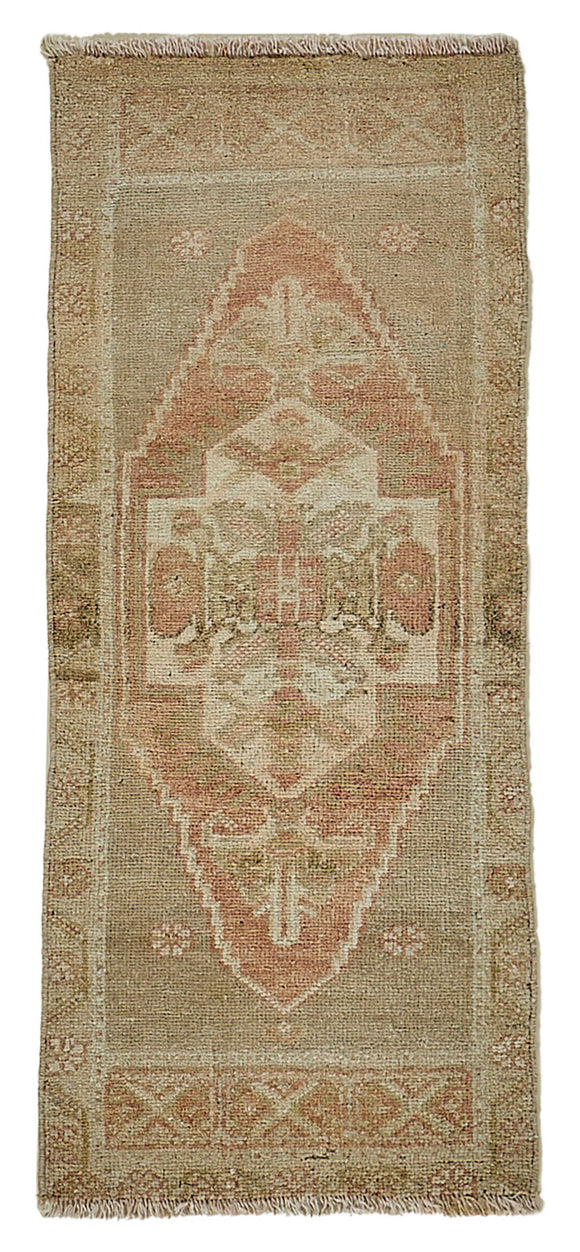 1x3 Vintage Turkish Small Rug – 50769