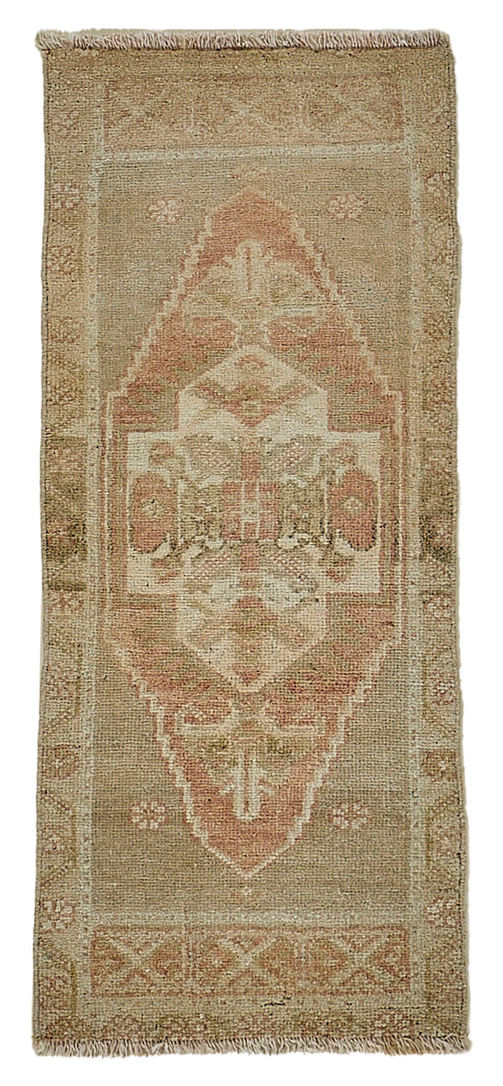 1x3 Vintage Turkish Small Rug – 50769