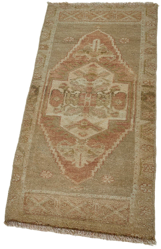 1x3 Vintage Turkish Small Rug – 50769