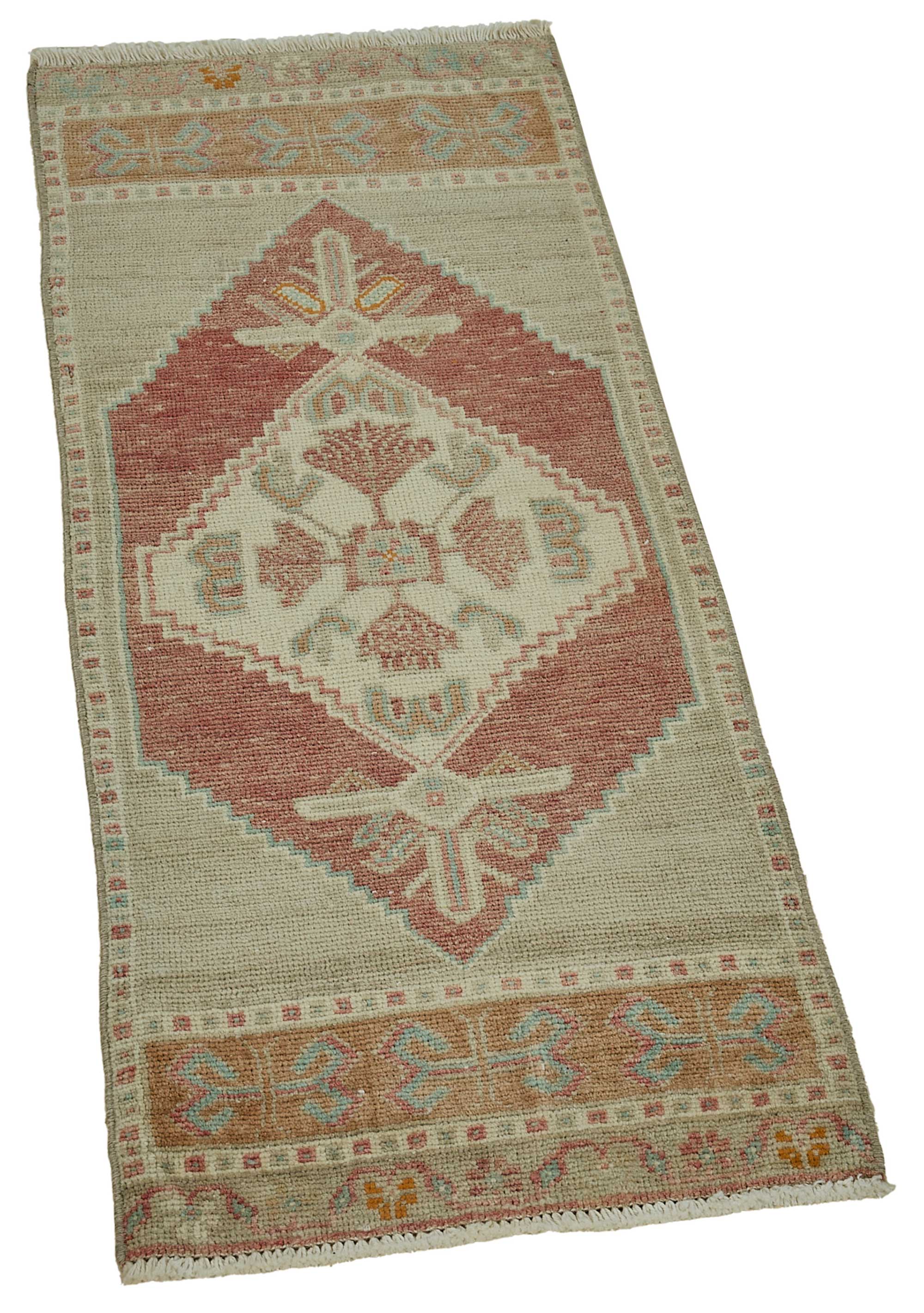 1x3 Vintage Turkish Small Rug – 50771