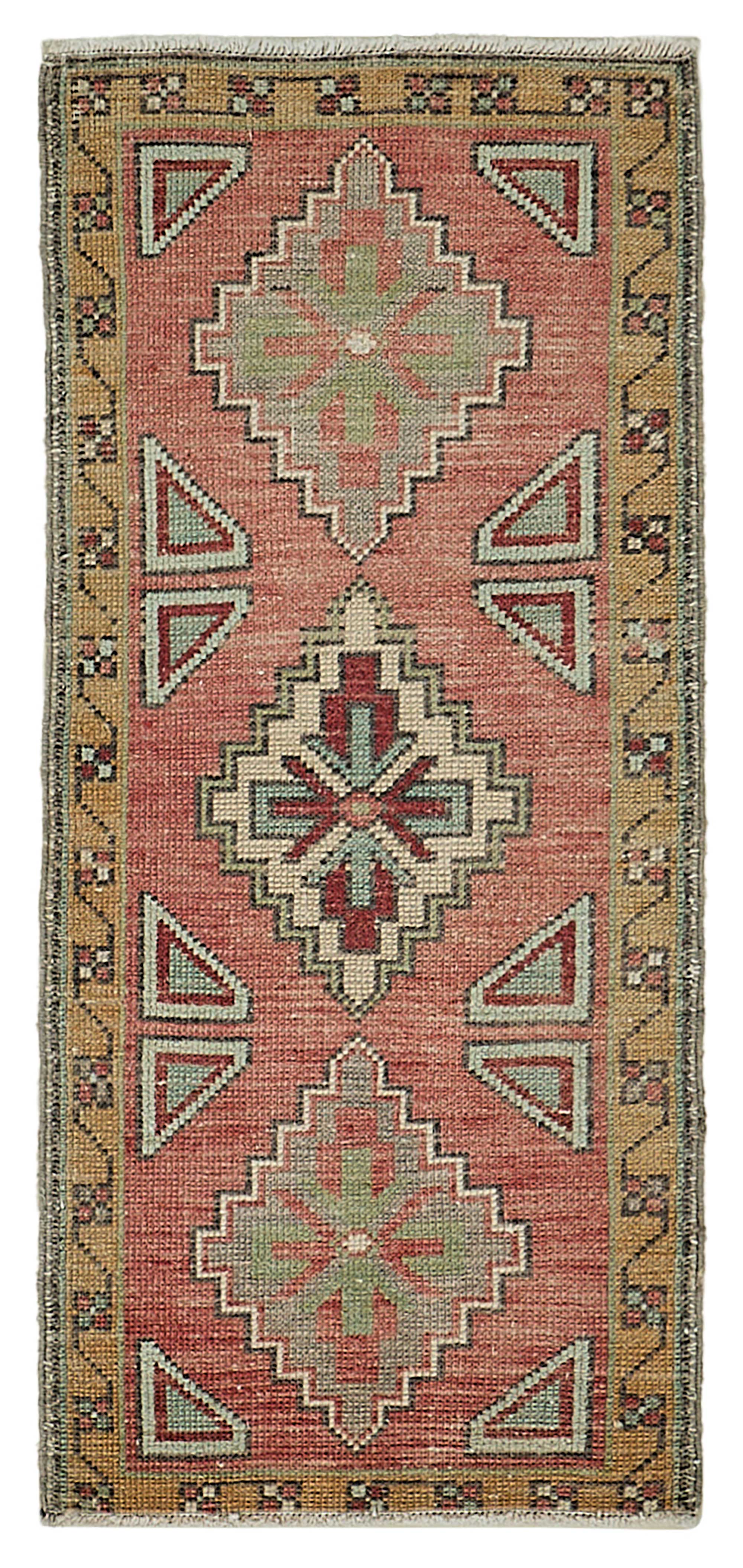 1x3 Vintage Turkish Small Rug – 50776