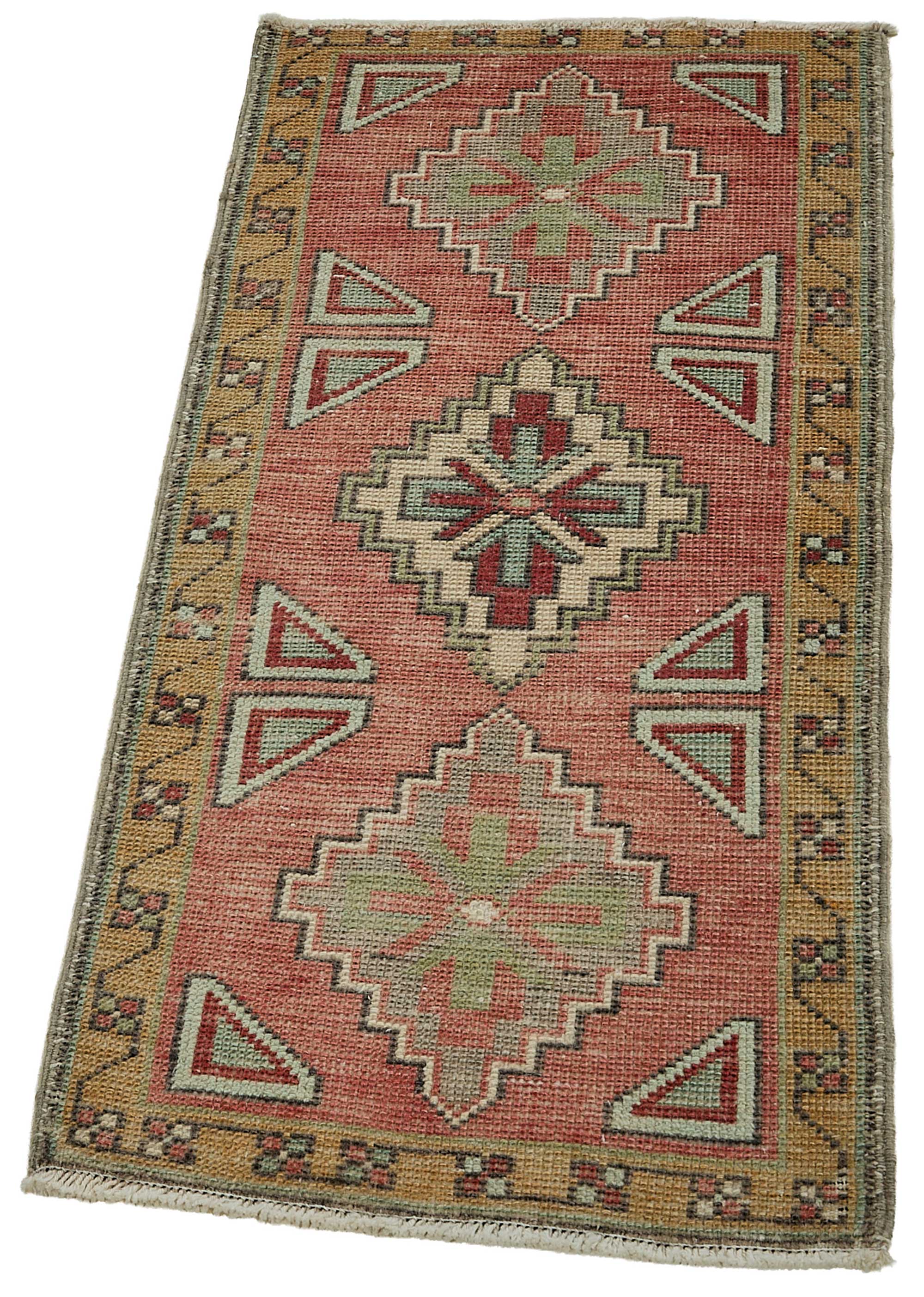 1x3 Vintage Turkish Small Rug – 50776