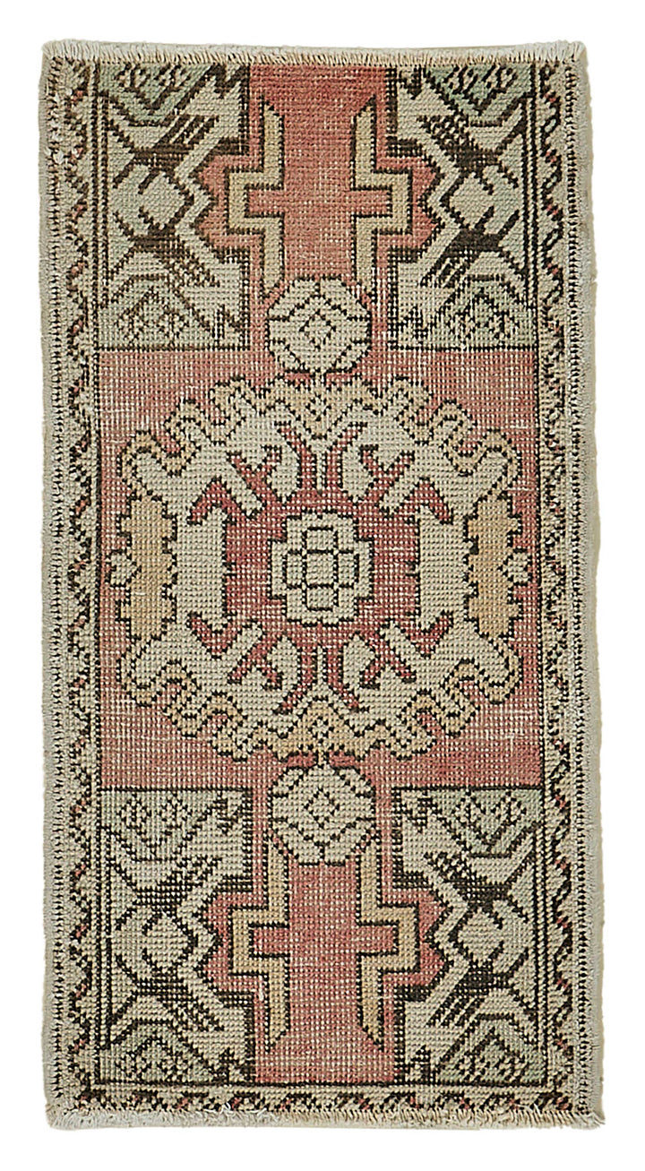 1x3 Vintage Turkish Small Rug – 50777