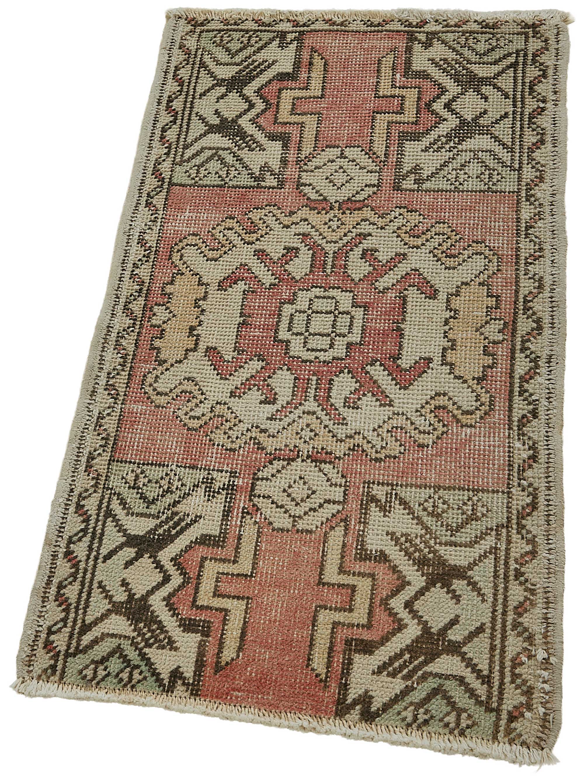 1x3 Vintage Turkish Small Rug – 50777