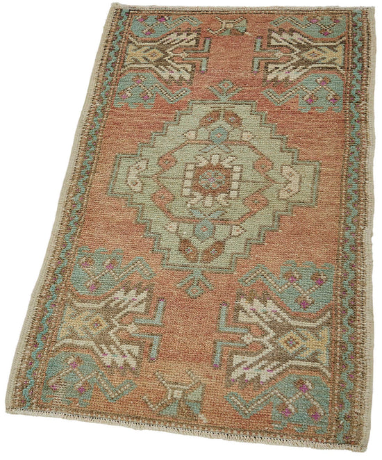 2x3 Vintage Turkish Small Rug – 50778