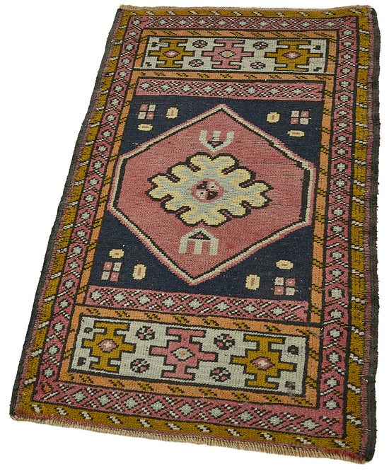 2x3 Vintage Turkish Small Rug – 50780