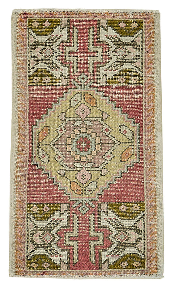2x3 Vintage Turkish Small Rug – 50781