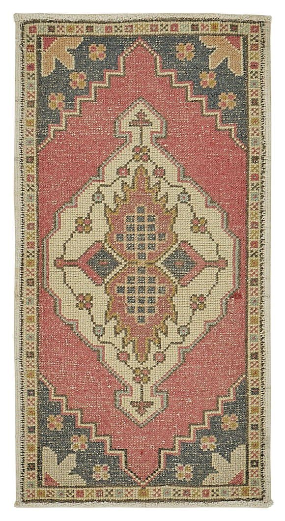 2x3 Vintage Turkish Small Rug – 50782